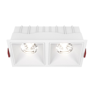 Встраиваемый светильник Maytoni Alfa LED DL043-02-15W4K-D-SQ-W