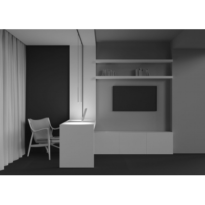 Трековый светильник Maytoni Skim TR191-1-3W2.7K-M-BW