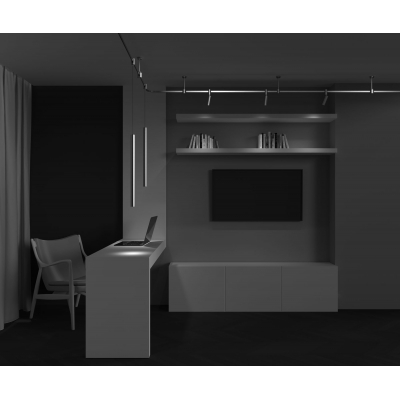 Трековый светильник Maytoni Focus Led TR156-1-5W4K-BS