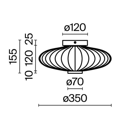 Настенный светильник Maytoni Amulet MOD555WL-L4G3K