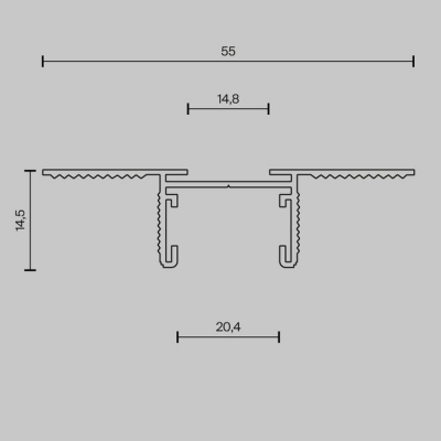 Шинопровод Maytoni Busbar TRX172-121B