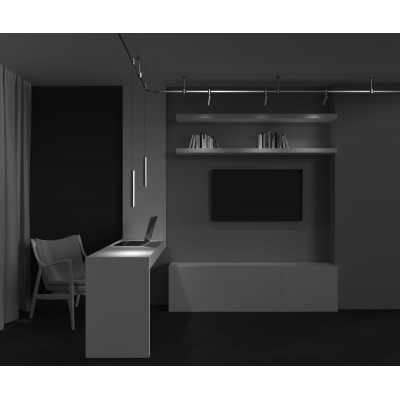 Трековый светильник Maytoni Focus Led TR155-1-5W3K-BS