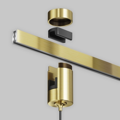 Трековый светильник Maytoni Focus Led TR155-1-5W3K-BS