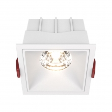 Встраиваемый светильник Maytoni Alfa LED DL043-01-15W3K-SQ-W