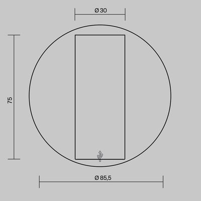 Бра Maytoni Twist C081WL-L3WBS3K