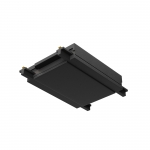 Коннектор питания прямой Radity черный TRA084C-11B Maytoni Technical