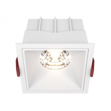 Встраиваемый светильник Maytoni Alfa LED DL043-01-15W3K-D-SQ-W