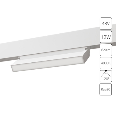 Трековый светильник ARTE LAMP LINEA A4669PL-1WH