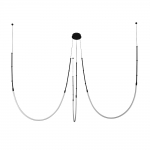 Подвесной светильник ARTE LAMP KLIMT A2850SP-38BK