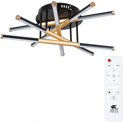 Люстра потолочная ARTE LAMP FERNANDO A2199PL-6BK