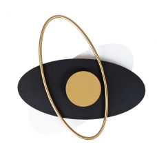 Настенный светодиодный светильник ARTE LAMP MARS A2605AP-7BK