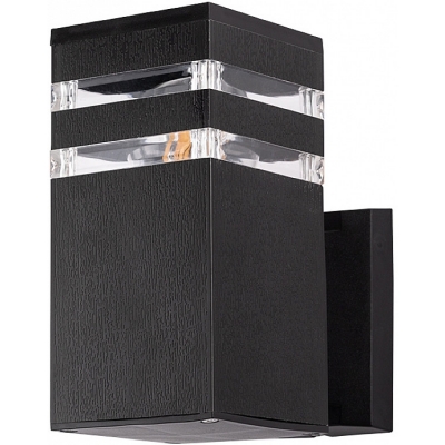 Уличный настенный светильник ARTE LAMP HADAR A4421AL-1BK