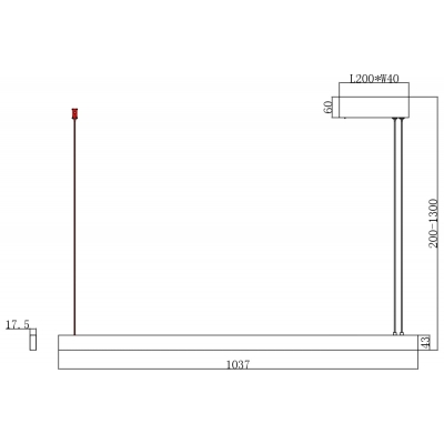 Светильник светодиодный ARTE LAMP LAO A2189SP-1BK