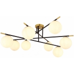 Люстра потолочная ARTE LAMP ALCOR A2224PL-8BK