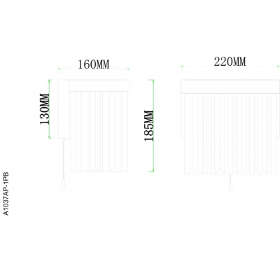Бра ARTE LAMP FRANCHESKA A1037AP-1PB Бра ARTE LAMP FRANCHESKA A1037AP-1PB