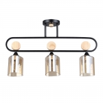 Потолочный светильник ARTE LAMP GLAMORE A5076PL-3BK