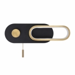 Настенный светильник ARTE LAMP LUCAS A2602AP-10BK