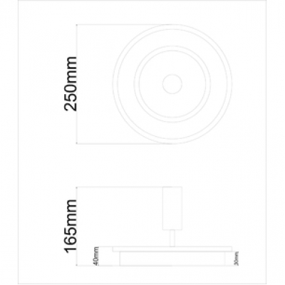 Настенный светильник ARTE LAMP TOMMY A2607AP-20BK