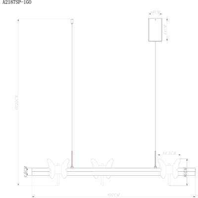 Светильник ARTE LAMP DARCY A2187SP-1GO