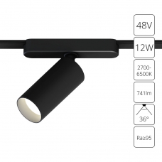 Трековый светильник Arte Lamp RAPID A2958PL-1BK