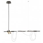 Подвесной светильник ARTE LAMP KLIMT A2850SP-45BK