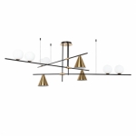 Люстра ARTE LAMP JACOB A7029PL-9BK