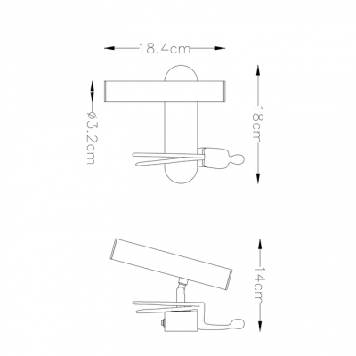 Настенный светильник ARTE LAMP ALBERT A2173AP-1BK Настенный светильник ARTE LAMP ALBERT A2173AP-1BK