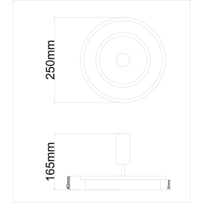 Настенный светильник ARTE LAMP TOMMY A2607AP-20GO