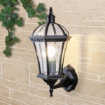 Настенный светильник уличный Elektrostandard Capellaa черный