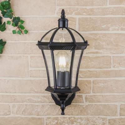 Настенный светильник уличный Elektrostandard Capellaa черный