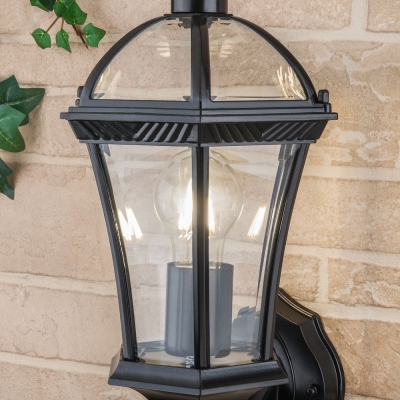 Настенный светильник уличный Elektrostandard Capellaa черный