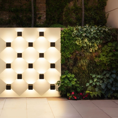 Настенный светильник уличный Elektrostandard Winner 1548 TECHNO LED белый