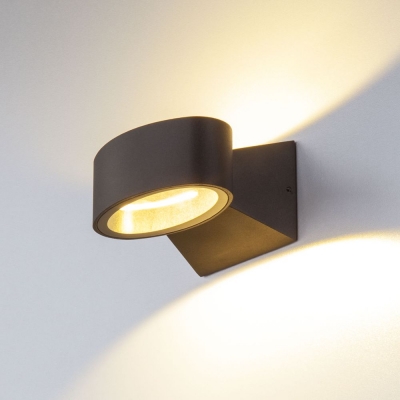 Настенный светильник уличный Elektrostandard Blinc 1549 TECHNO LED черный