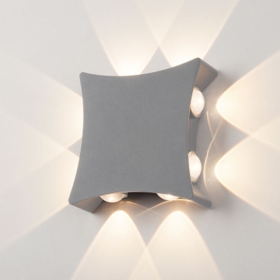 Настенный светильник уличный Elektrostandard Twinky 1631 серый