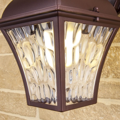 Настенный светильник уличный Elektrostandard Apus GL 1009D коричневый Настенный светильник уличный Elektrostandard Apus GL 1009D коричневый