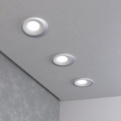 Встраиваемый светильник Elektrostandard 124 MR16 серебро