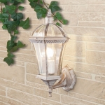 Настенный светильник уличный Elektrostandard Capella белый