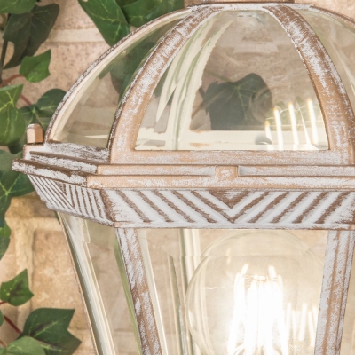 Настенный светильник уличный Elektrostandard Capella белый