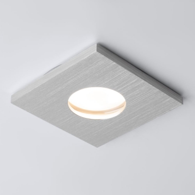 Встраиваемый светильник Elektrostandard 126 MR16 серебро