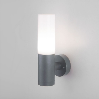 Настенный светильник уличный Elektrostandard Glas 1418 TECHNO серый