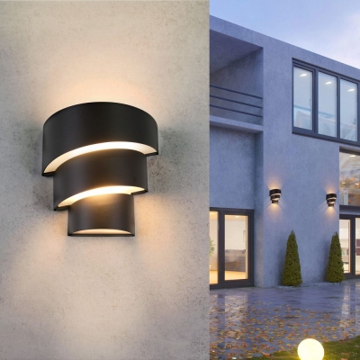 Настенный светильник уличный Elektrostandard Helix 1535 TECHNO LED