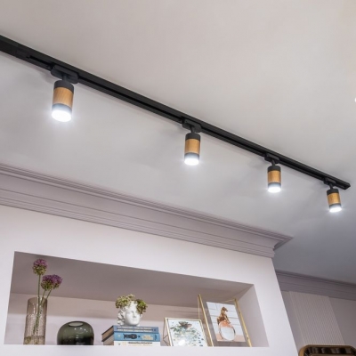 Однофазный шинопровод Elektrostandard Track Rail BK Surface TRL-1-1-200-BK