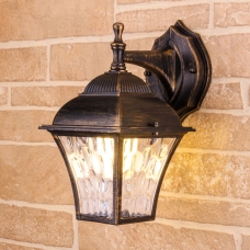 Настенный светильник уличный Elektrostandard Apus GL 1009D черный