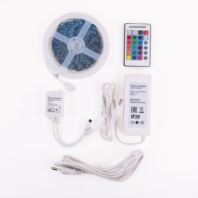 Светодиодная лента Elektrostandard 12V 14,4W N SLS 01 RGB IP 20