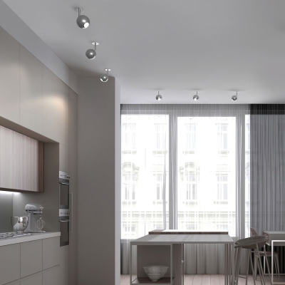 Встраиваемый светодиодный светильник Elektrostandard Ball 9925 LED серебро Встраиваемый светодиодный светильник Elektrostandard Ball 9925 LED серебро