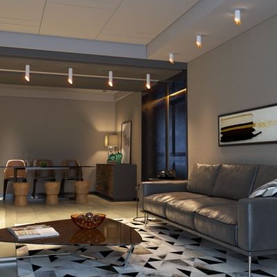 Накладной светильник Elektrostandard DLN114 белый GU10