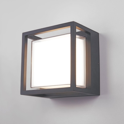 Настенный светильник уличный Elektrostandard Techno 1533 TECHNO LED серый