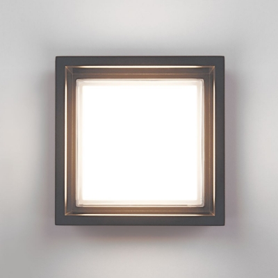 Настенный светильник уличный Elektrostandard Techno 1533 TECHNO LED серый