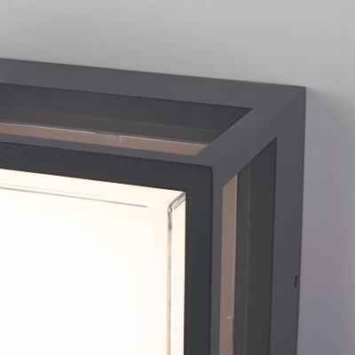 Настенный светильник уличный Elektrostandard Techno 1533 TECHNO LED серый