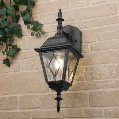 Настенный светильник уличный Elektrostandard Vega D черный Настенный светильник уличный Elektrostandard Vega D черный